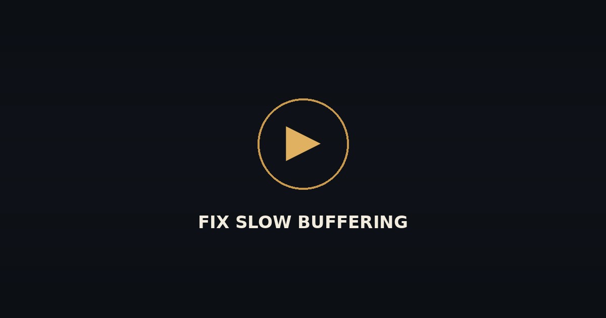 TeraBox video buffering and slow playback illustration