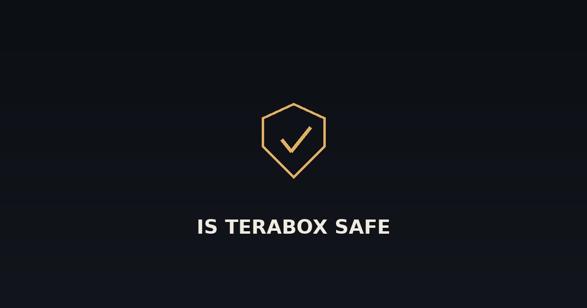 Is TeraBox safe security and privacy guide illustration